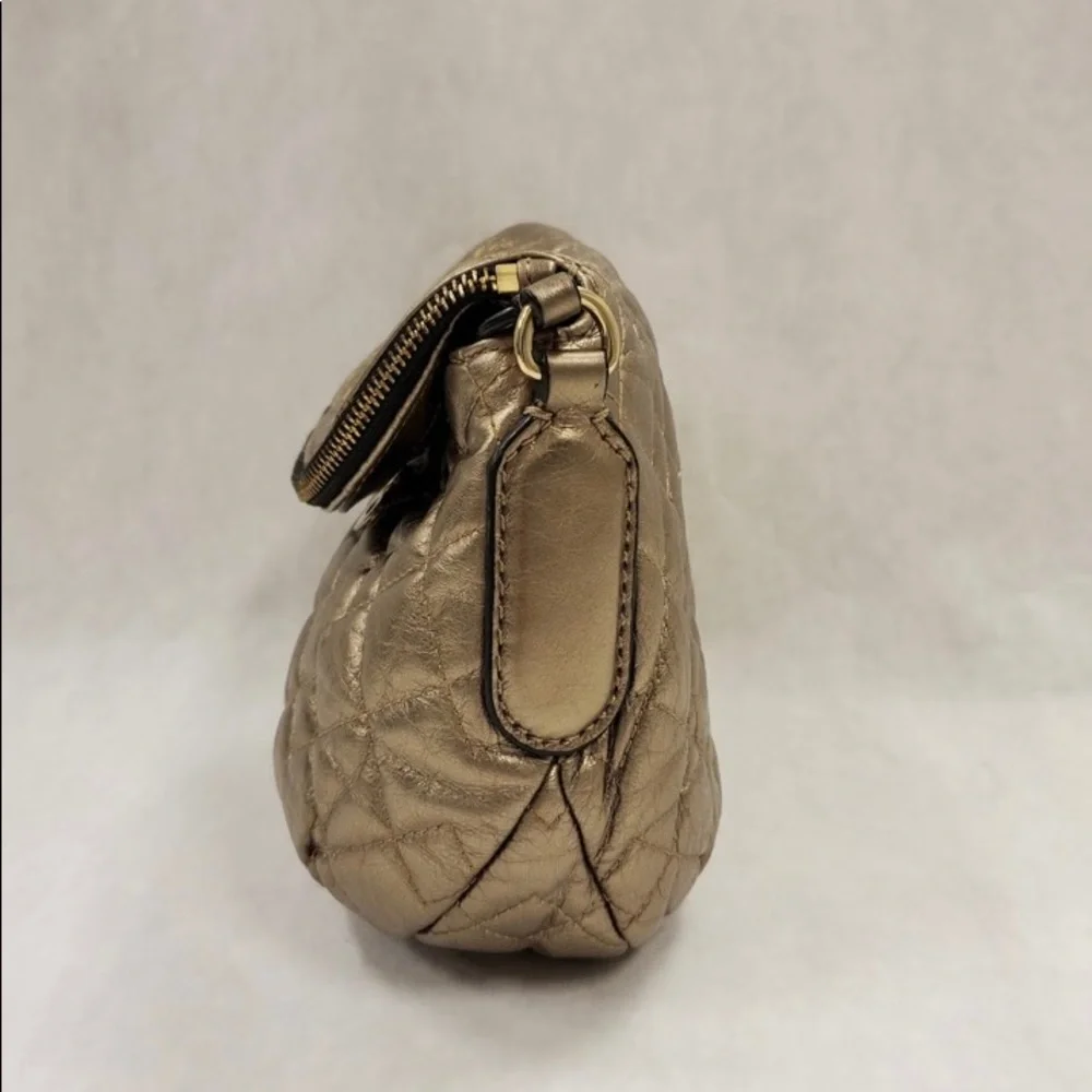 Marc By Marc Jacobs Workwear Quilted Metallic Crossbody - Picture 3 of 12
